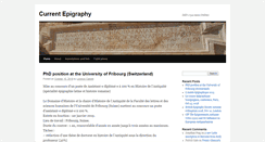 Desktop Screenshot of currentepigraphy.org