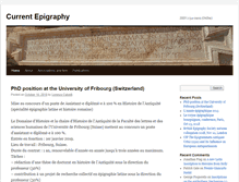 Tablet Screenshot of currentepigraphy.org